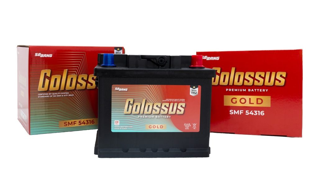 Bình Ắc Quy Colossus SMF 54316 (12V-43Ah)