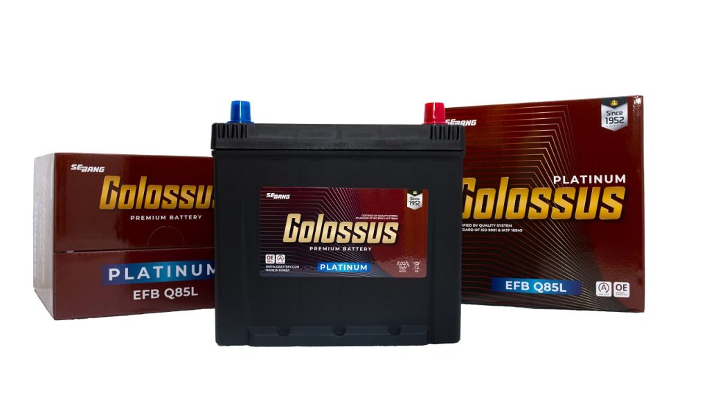 Bình Ắc Quy Colossus EFB Q85L (12V-65Ah)