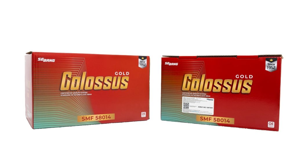 Bình Ắc Quy Colossus SMF 58014 (12V-80Ah)
