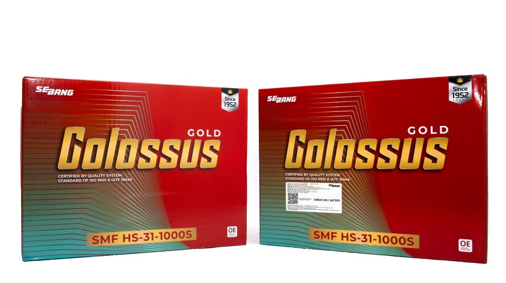 Bình Ắc Quy Colossus HS-31-1000S (12V-105Ah)