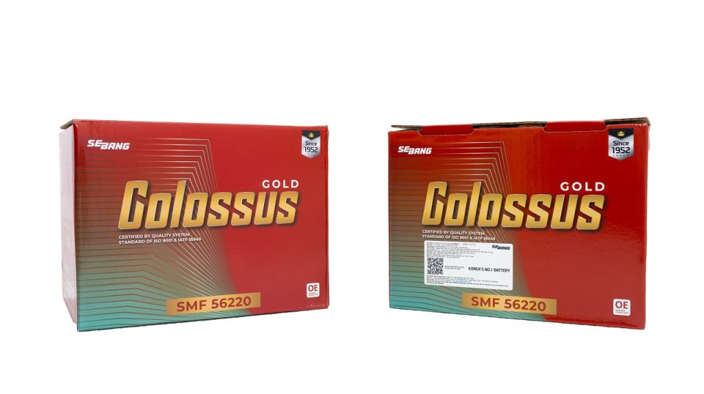 Ắc Quy Colossus SMF 56220 (12V-62Ah)