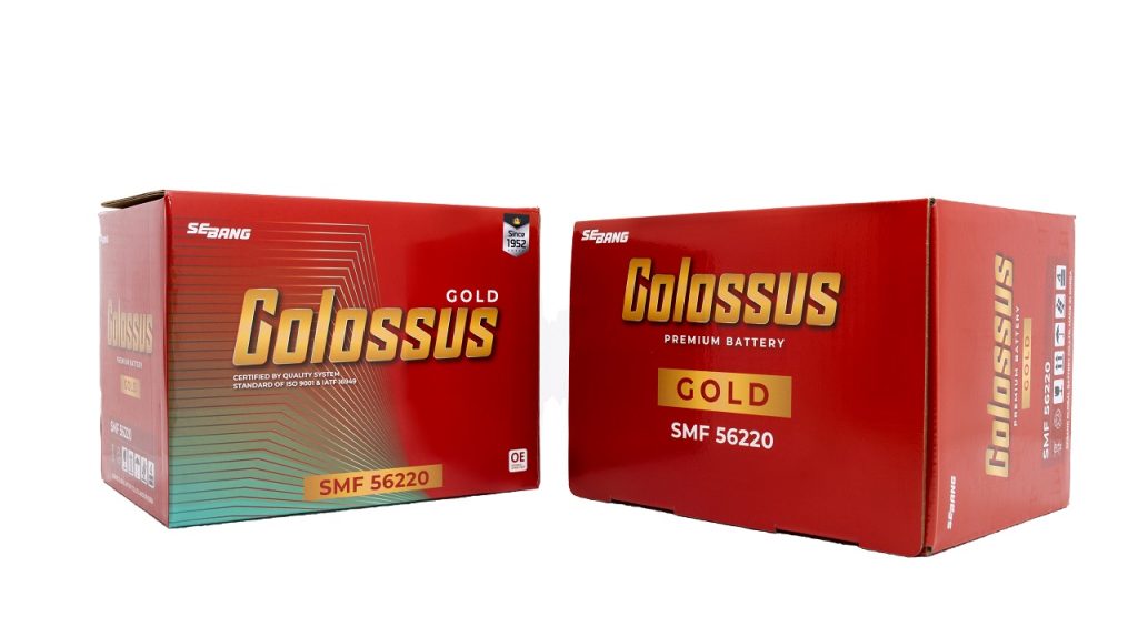 Ắc Quy Colossus SMF 56220 (12V-62Ah)
