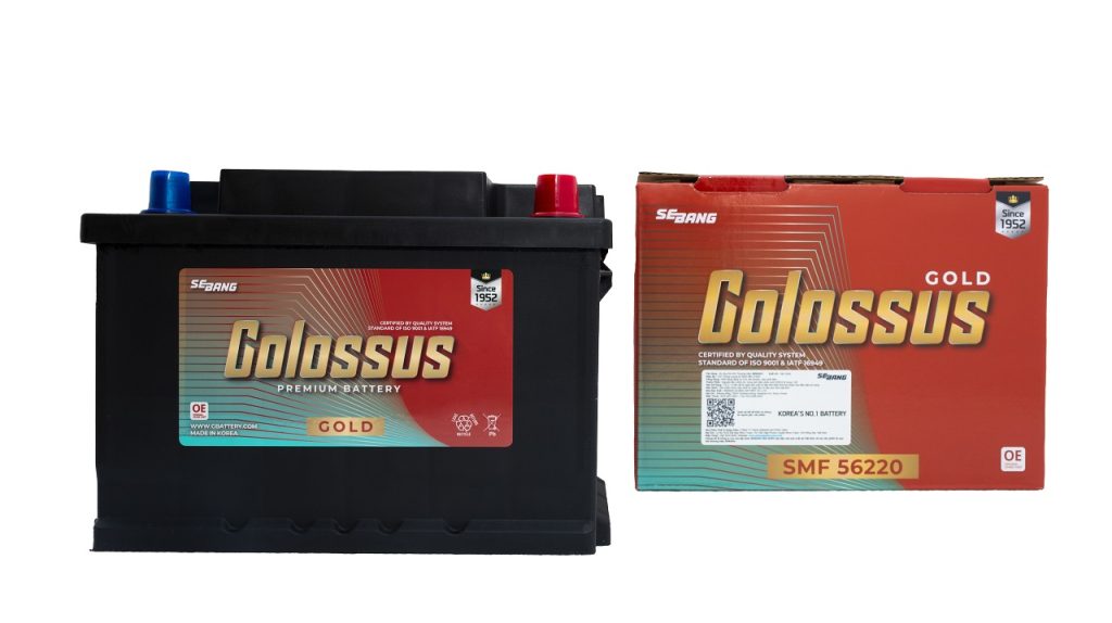 Ắc Quy Colossus SMF 56220 (12V-62Ah)