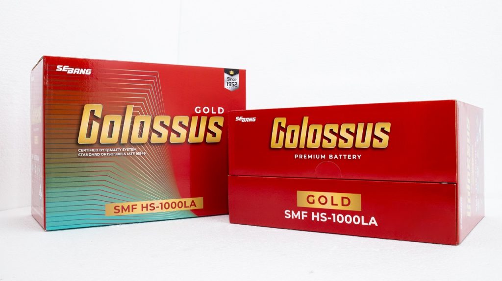 Ắc Quy Colossus HS-1000LA (12V-105Ah)