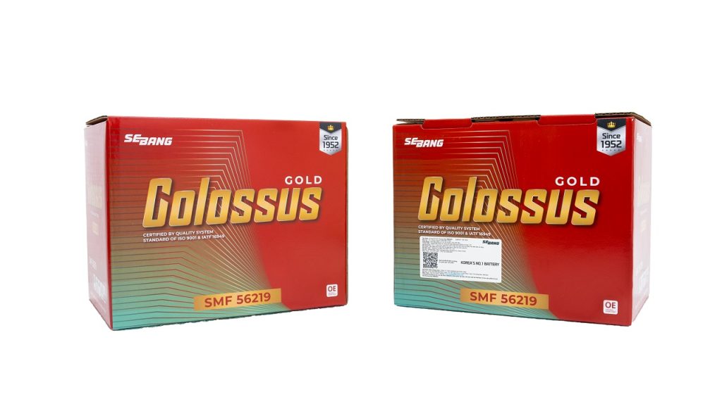 Ắc Quy COLOSSUS SMF 56219 (12V-62Ah)