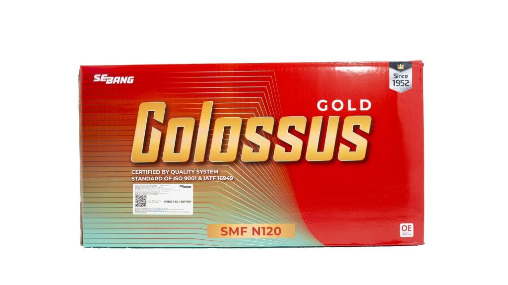 Bình Ắc Quy Colossus N120 (12V-120Ah)