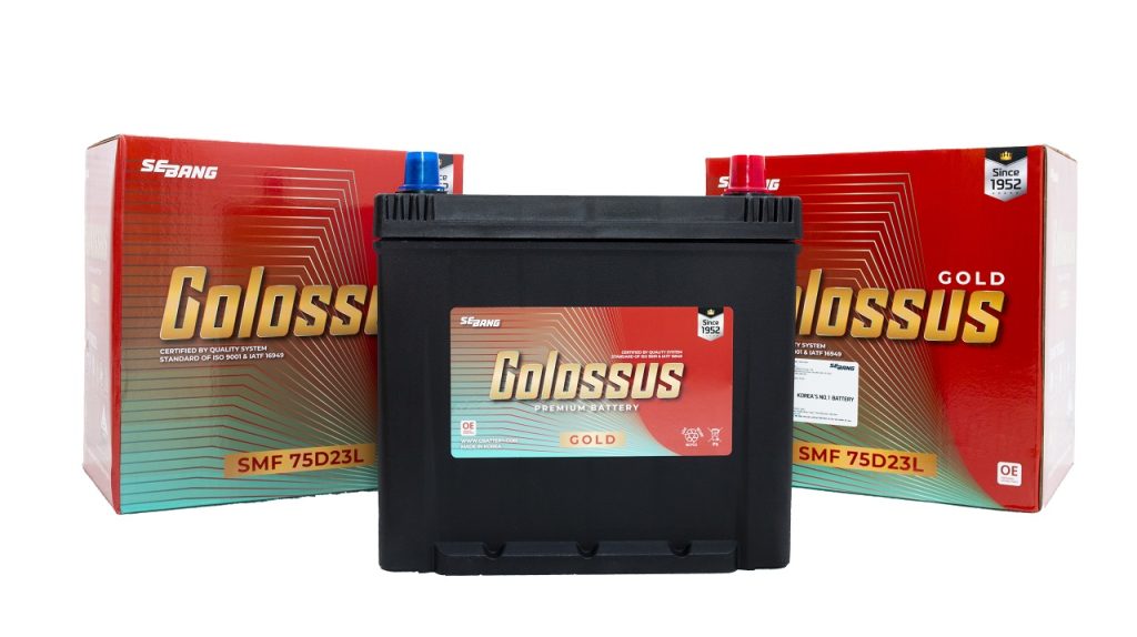 Ắc Quy Colossus SMF 75D23L (12V-65Ah)