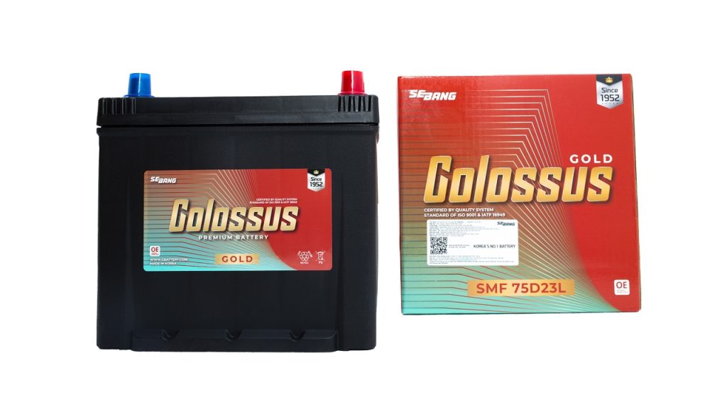 Ắc Quy Colossus SMF 75D23L (12V-65Ah)