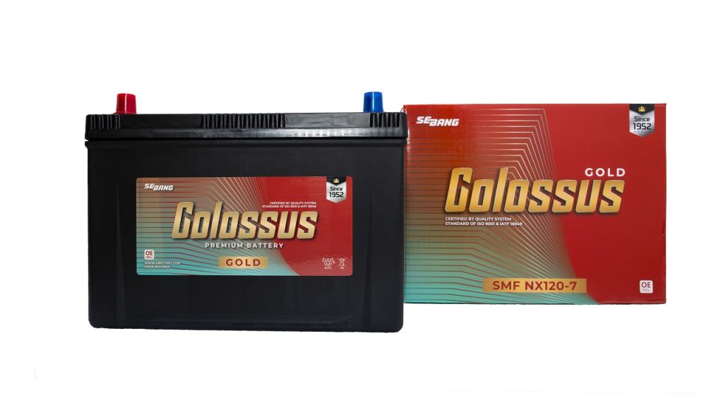 Bình Ắc Quy Colossus SMF NX120-7 (12V-90Ah)